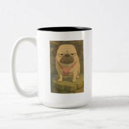 Grumpy Pug Mugg