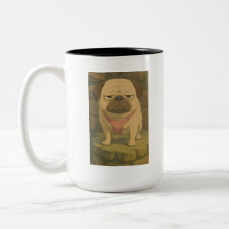 Grumpy Pug Mugg