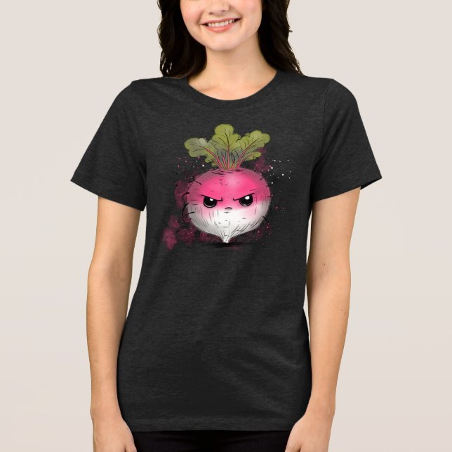 Grumpy Radish T Shirt (Framsida)