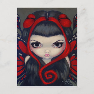 "Grumpy Red Fairy" vykort