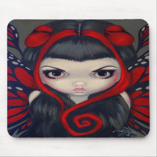 "Grumpy röda felika" Mousepad Musmatta