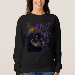 Grumpy Rottweiler Magic Tja, jag hämtar det T Shirt