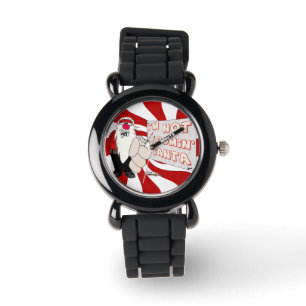 Grumpy Santa eWatchFactory Glitter Watch Armbandsur