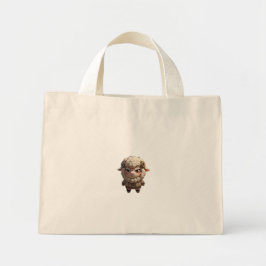 Grumpy Sheep Tote Bag - Fågelfull Mini Tygkasse