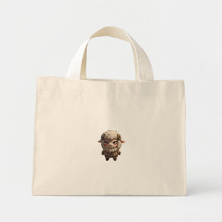 Grumpy Sheep Tote Bag - Fågelfull Mini Tygkasse