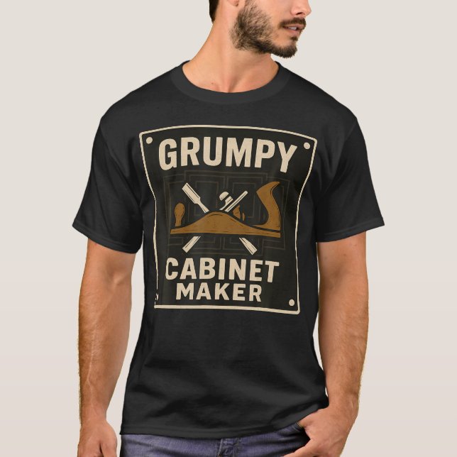 Grumpy Skåpsmakare T Shirt (Framsida)