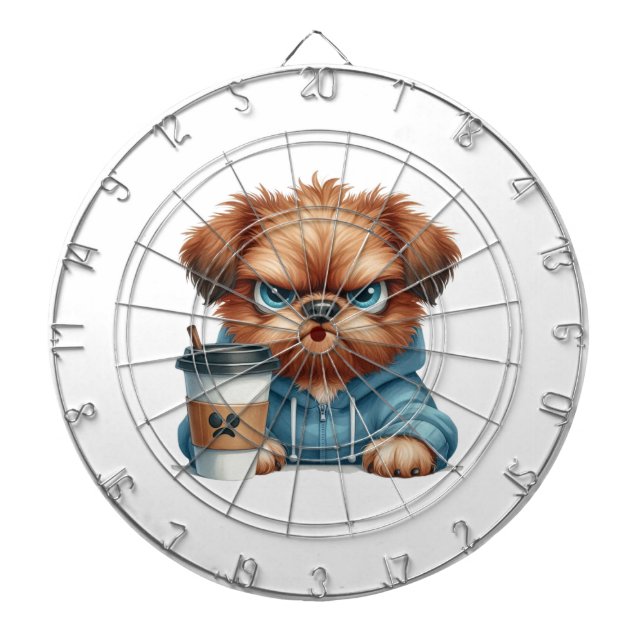 Grumpy Valp Dartboard Darttavla (Framsidan)