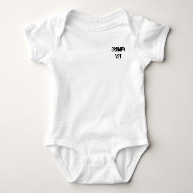 Grumpy Vets "GE DET en VILA!", Utslagsplats T-shirt (Framsida)