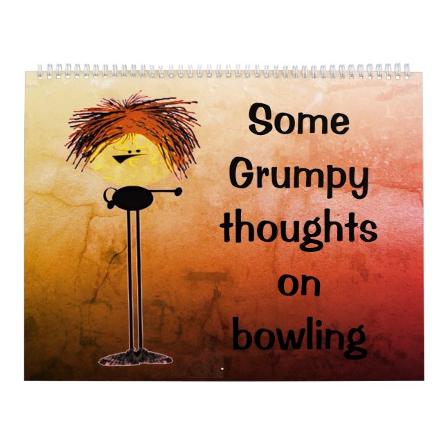 Grumpys välj starten daterar kalendern kalender (Omslag)