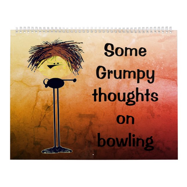 Grumpys välj starten daterar kalendern kalender (Omslag)