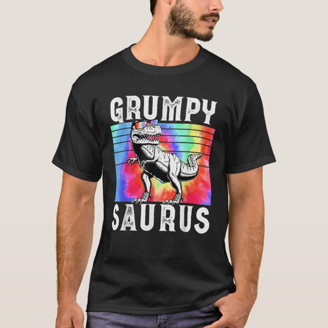 Grumpysaurus Dinosaur Family Grumpy Best Friend Sa T Shirt (Framsida)