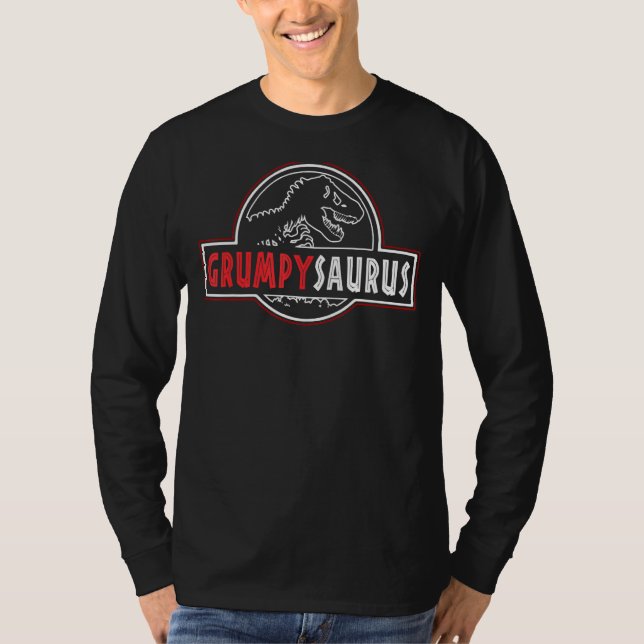 Grumpysaurus Rex Dinosaur Grumpy Saurus Family Mat T Shirt (Framsida)
