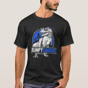 Grumpysaurus T Rex Grumpy Saurus Dinosaur Familj M Shirt