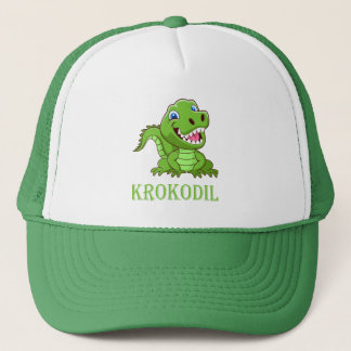 grün Krokodil Keps