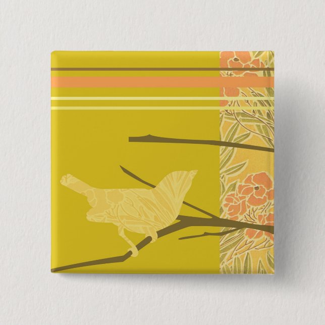 Grund för design för kärlekfågel 2 knapp (Framsida)