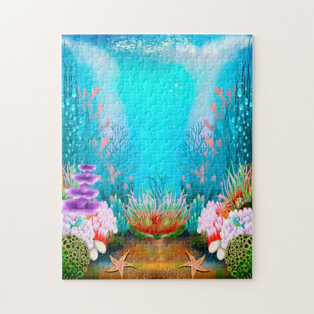 Grund i havet pussel (Vertikal)