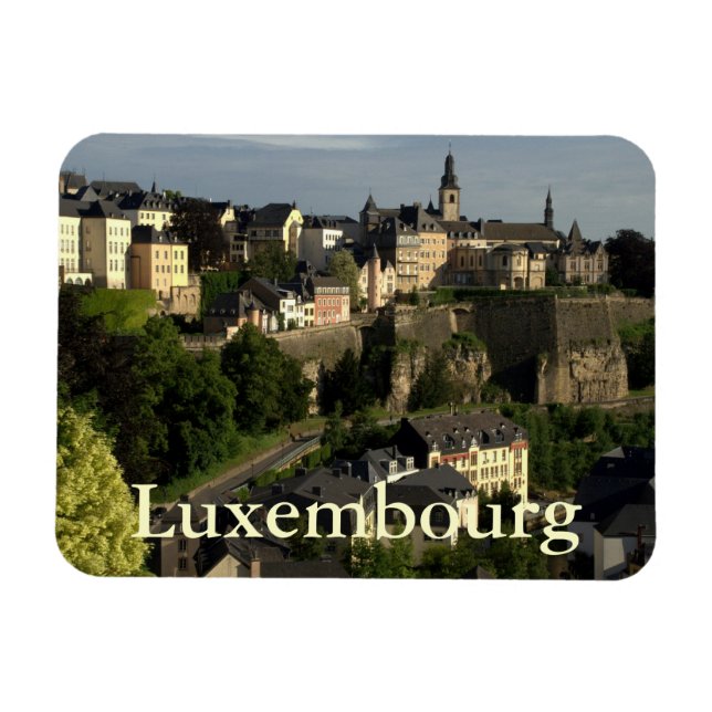 Grund, Luxemburg Magnet (Horisontell)