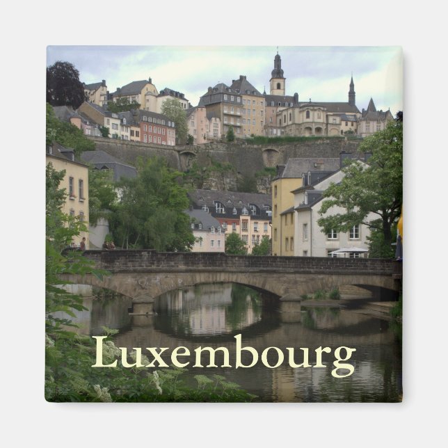 Grund, Luxemburg Magnet (Framsidan)