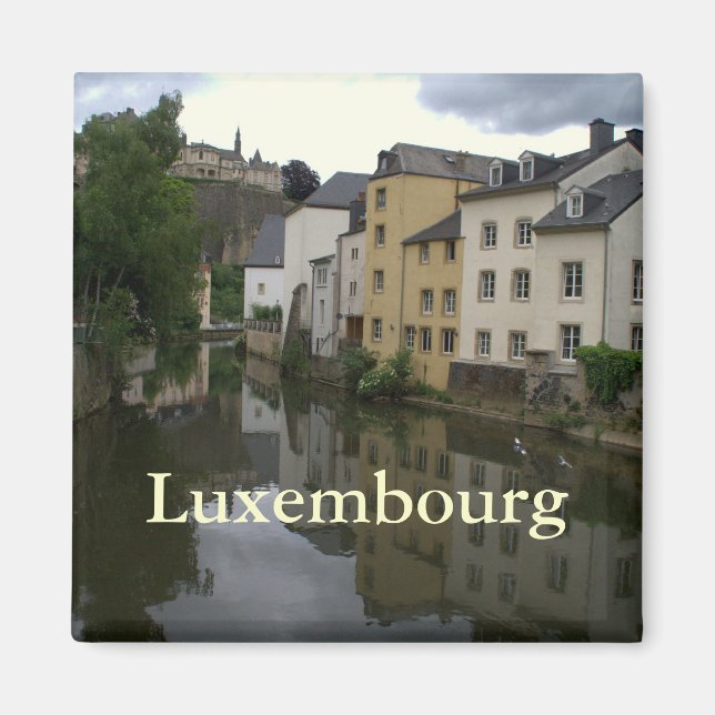 Grund, Luxemburg Magnet (Framsidan)