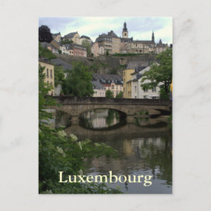 Grund, Luxemburg Vykort
