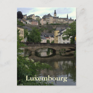 Grund, Luxemburg Vykort