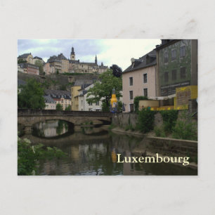 Grund, Luxemburg Vykort