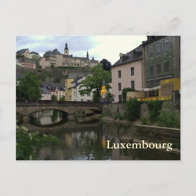 Grund, Luxemburg Vykort (Framsida)