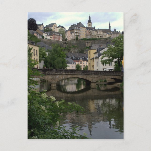 Grund, Luxemburg Vykort (Framsida)