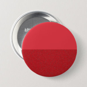 Grund-Noise Tomato Red Pin Button - Anpassade Knapp