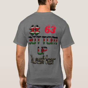 Grund-up Hashtag Kenya 3D Flagga Live Life Large T Shirt
