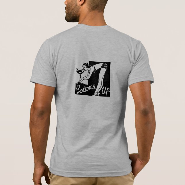 Grund Up Nightclubbing T Shirt (Baksida)