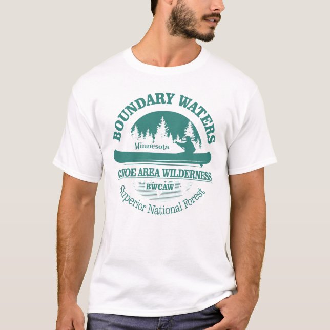 Grund Vatten Canoe Trail Wilderness T-shirt (Framsida)