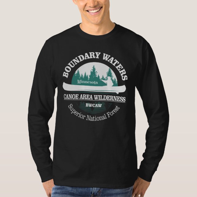 Grund Vatten Canoe Trail Wilderness T-shirt (Framsida)