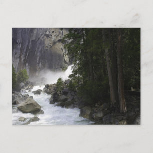 Grund vid Yosemite Falls Vykort