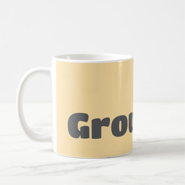 Grundad Kaffemugg (Vänster)