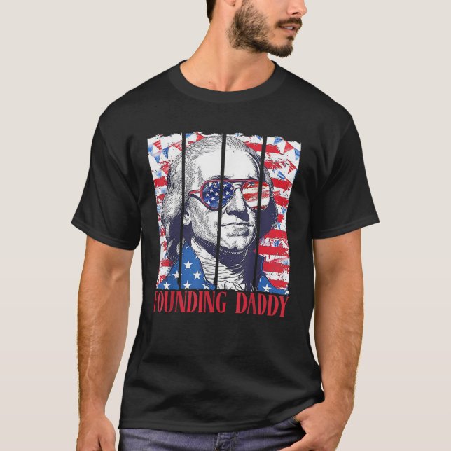 Grundande pappa t shirt (Framsida)