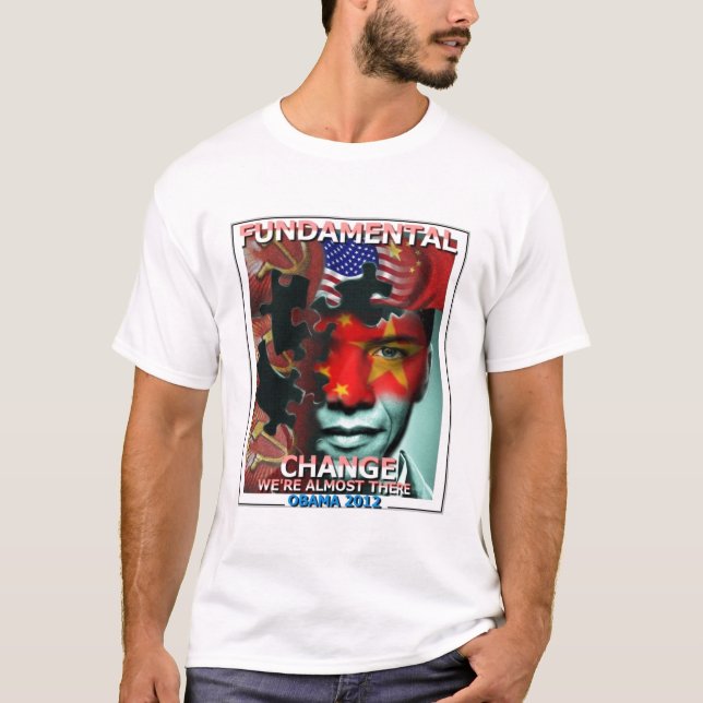 Grundändring är vi nästan där tee shirt (Framsida)