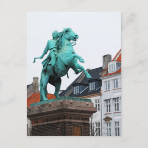 Grundare av Köpenhamnen Absalon - Højbro Plads Vykort