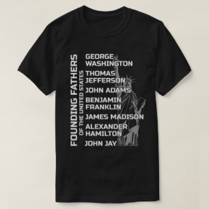 Grundarna av Amerikas förenta stater T Shirt