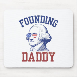Grunden för pappa George Washington Funny 4 juli Musmatta