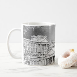 Grunderna vid Pemberley-kaffet Mugg