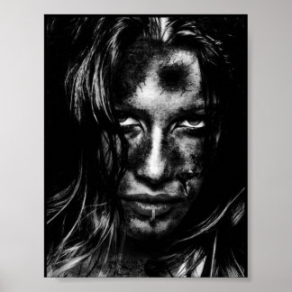Grundge Girl Poster