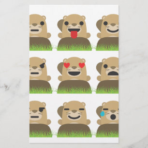 grundhog emojis brevpapper