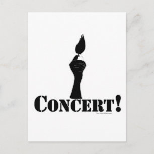 Grundkonsert Vykort