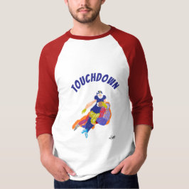 Grundläggande 3/4 Ärm Raglan T-Shirt : Touchdown