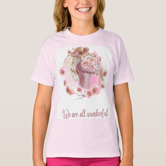 Grundläggande barnt-shirt t shirt (Framsida)