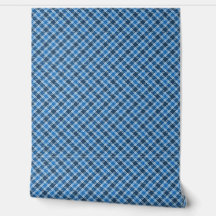 grundläggande blå/bebis blå gingham-rutig