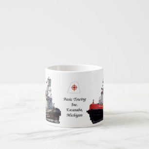 Grundläggande bogserespresso mugg espressomugg
