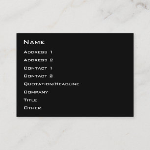 Grundläggande bögUS-flagga Visitkort