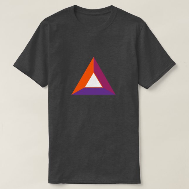 Grundläggande Crypto uppmärksamhet (BAT)tecken T Shirt (Design framsida)